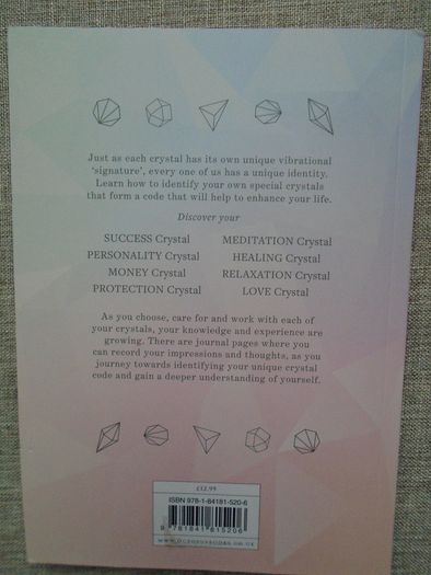 Your crystals,Your journey,Your life. Teresa Dellbridge.Paperback book,Journal