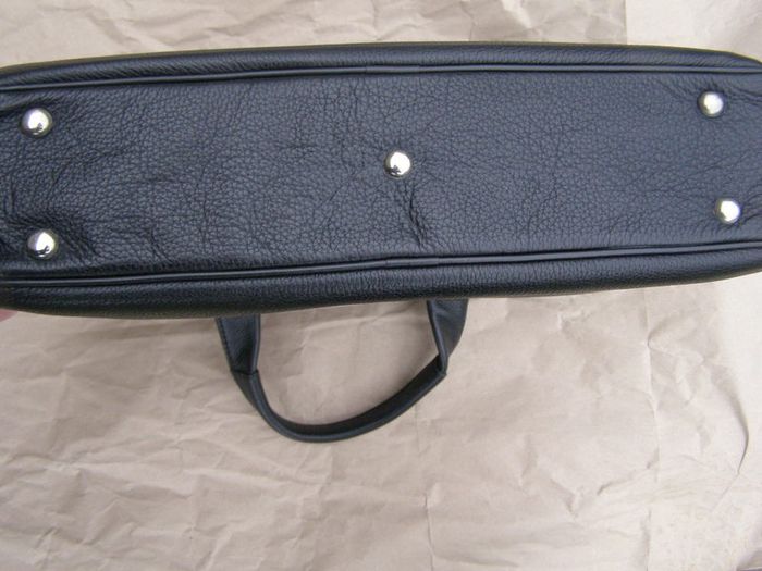 Texier Leather Briefcase/Laptop Case