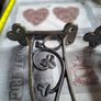 Beautiful Antique Towels Holder, with a clover scrollwork pattern and a curved Claw design Irish Made maybe Chancellor & Sons (often stamped as C&S)Location: Lower Sackville Street, Dublin, Ireland Active Era: Mid-to-late 19th century and early 20 Image 3