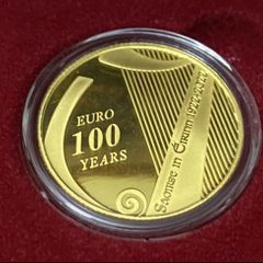 2022 100 euro GOLD PROOF IRISH COIN, 100th anniversary of the Treaty