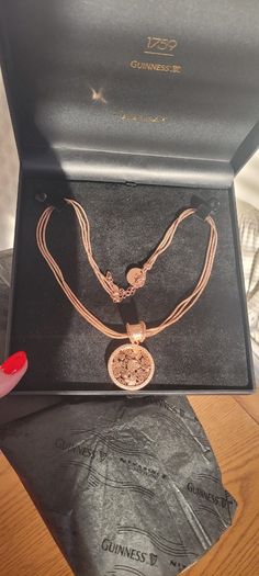 Newbridge x Guinness 2015 Limited Edition Rose Gold Necklace