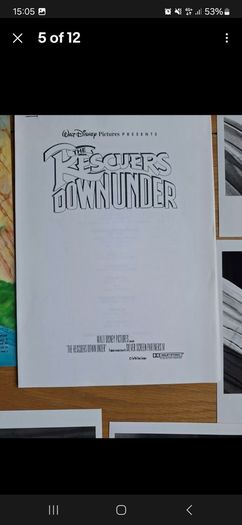 Walt Disneys The Rescuers Down Under  Press Kit