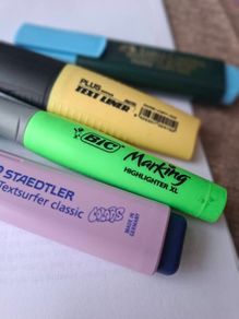 Selection of highlighter