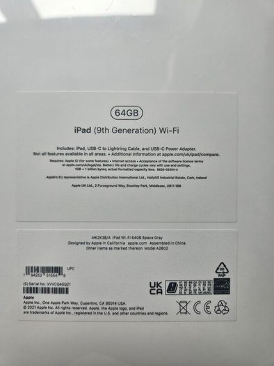 Apple iPad 9th Generation - Brand New Sealed
