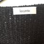 Lecomte Ladies Black wool blend stylish jumper size 12 price includes postage Image 3