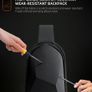Men Shoulder Bags Black USB Charging Crossbody Bags Waterproof Casual Travel Messenger Bag Male Fit For 7.9 Inch iPad Image 5