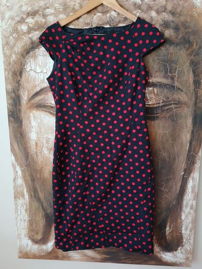 Polka Dot Dress Size Uk 10