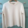 Allsaints Wool +cashmere Knitted Jumper Size Medium Image 6