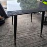 Dining Table with Gray Marble Effect Image 2