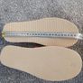 NEW.women's leather slippers. Size 5 Image 4