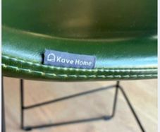 faux leather kitchen stools (4)