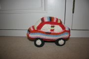 Marie-Claire Petit Crochet Car Toy with Rattle