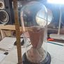 Wax Cobra in antique glass dome. Image 5
