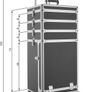 Cosmetic Case Pilot Case Beauty Case Hairdressing Case Image 2