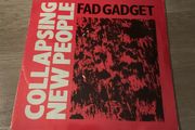 Fad Gadget - Collapsing New People 7" Vinyl 1983 MUTE 7 MUTE 30