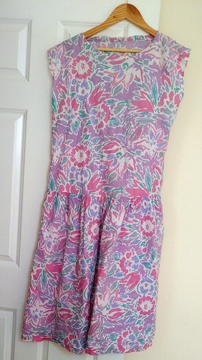 vintage Laura Ashley dress