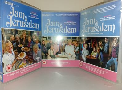 Jam & Jerusalem The Complete DVD Collection Box Set 573 Mins Superb Condition Series 1-3