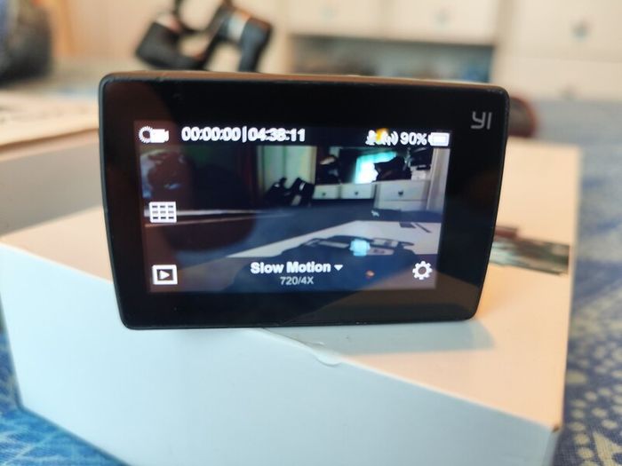 4k YI action camera and gimbals vloger kit