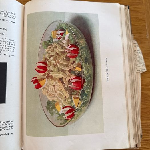 Antique The Ideal Cookery Book M.A. Fairclough Waverley Ephemera Included