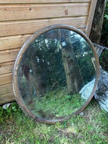 Wooden Mirror