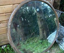Wooden Mirror