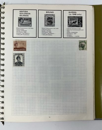 Collection: Used world collection In New World Stamp Album