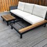 Garden Set with extra cushions and cover - like new Image 2