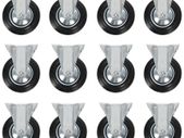 12 pcs Fixed Casters 160 mm