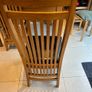 Solid Oak Kitchen Table & Chairs Image 4