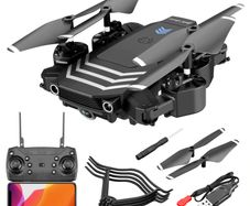 New Mini Drone 1080P HD Camera WiFi Air Pressure Altitude Hold Black And Gray Foldable Quadcopter RC Dron Toy