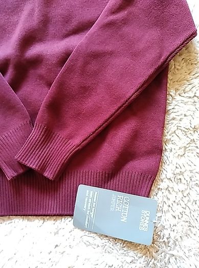 New with tag wine v beck jumper