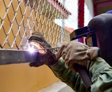 Welding mild/stainless steel frames, garden gates