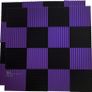 96Pack Red/black Absorb the echo Acoustic Foam Panel Wedge Studio Soundproofing Wall Tiles 12" X 12" X 1" MULTIPLE COLOURS AVAILABLE (FREE POSTAGE) Image 4