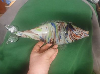 Murano glass fish