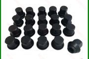 20 x New Black Nuts + Washer- Ford - Fiesta, Focus, Mondeo (UB20) Delivery
