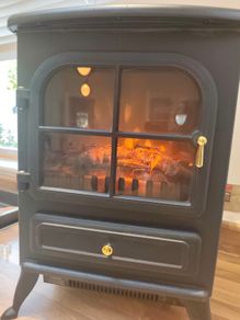 Electric Stove Fire