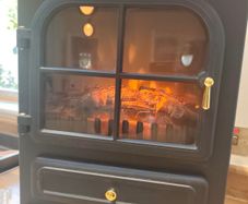 Electric Stove Fire