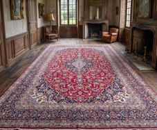 This is a large kashan carpet