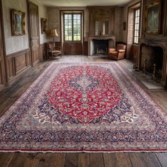 This is a large kashan carpet