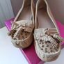 Carvela flat loafer shoes with tassels, beige, size 6, 28 euros Image 3