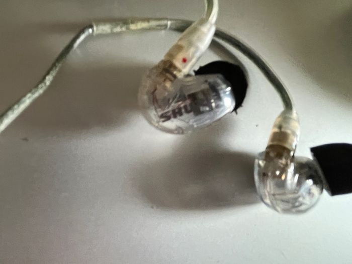 Shure monitoring earphones