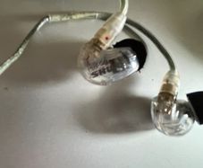 Shure monitoring earphones