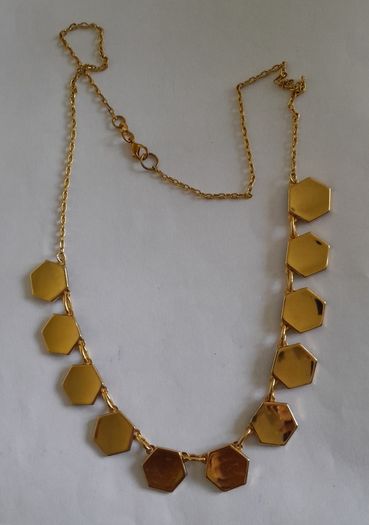 Vintage Damascene Necklace