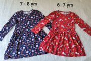 Girls Christmas Dresses, size: 6-7 years