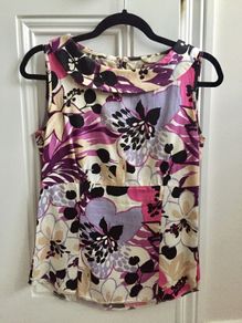 Ladies Boat Neck Top: Size 8