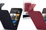 Htc One Qubits Faux Leather Flip Case In Various Colors