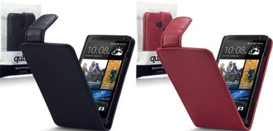 Htc One Qubits Faux Leather Flip Case In Various Colors