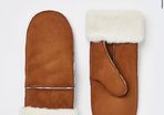 River island faux fur gloves