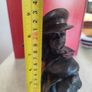 Genesis bronze statue of a boy in man's uniform In perfect condition. Image 6