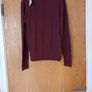 Topman Ladies Polo Burgundy  Jumper.  S. XS - 12.  B.N.W.T Image 4
